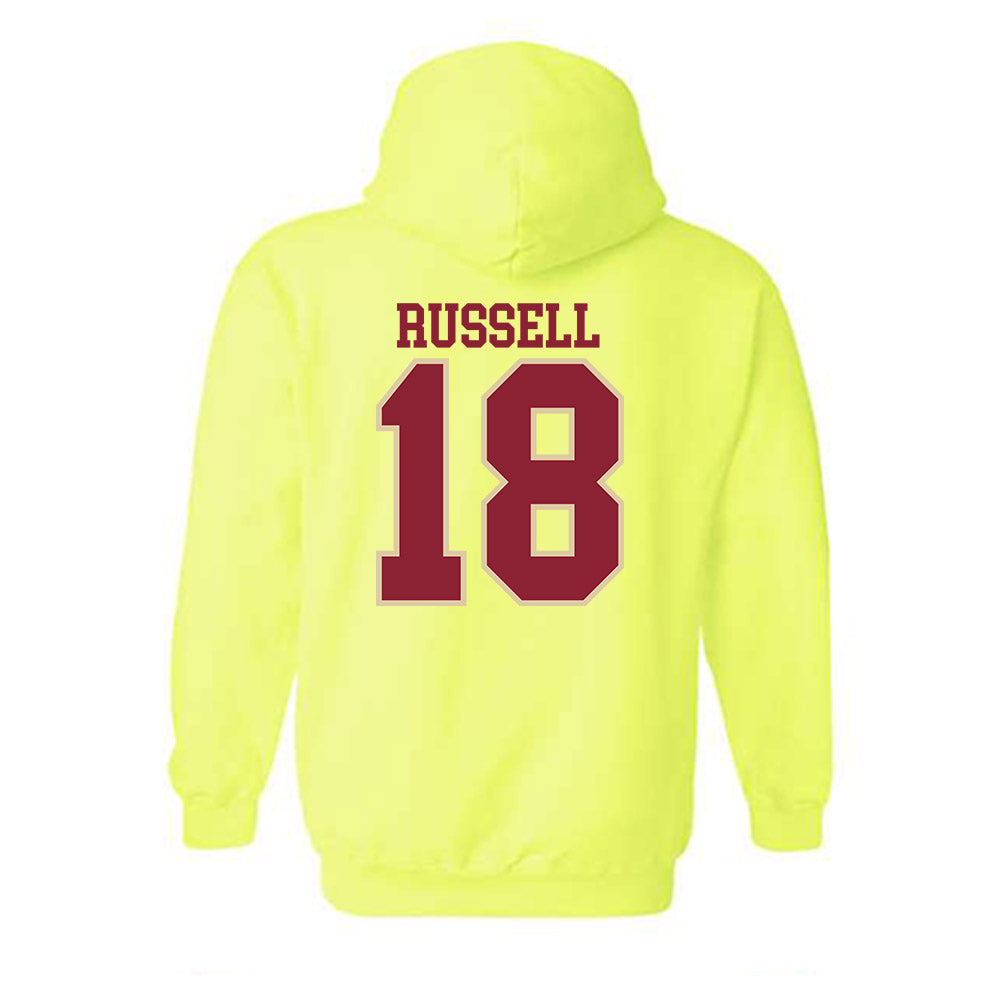 Boston College - NCAA Women's Lacrosse : Devon Russell - Classic Shersey Hooded Sweatshirt-1
