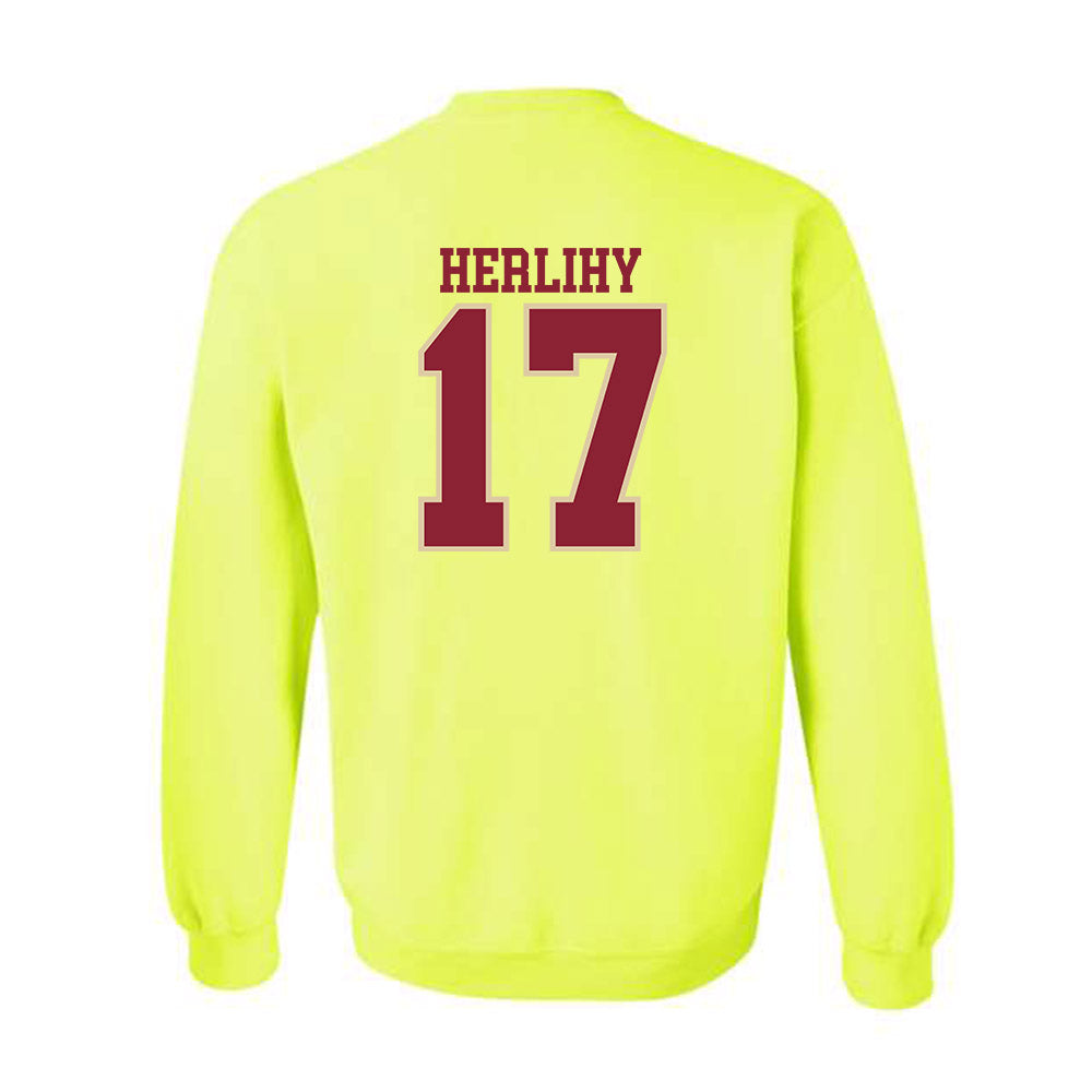 Boston College - NCAA Women's Lacrosse : Lauren Herlihy - Classic Shersey Crewneck Sweatshirt-1