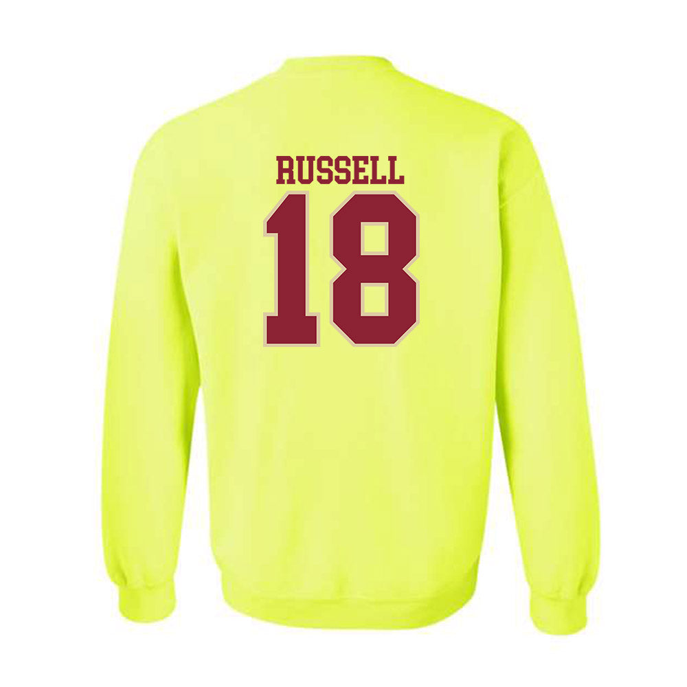Boston College - NCAA Women's Lacrosse : Devon Russell - Classic Shersey Crewneck Sweatshirt-1