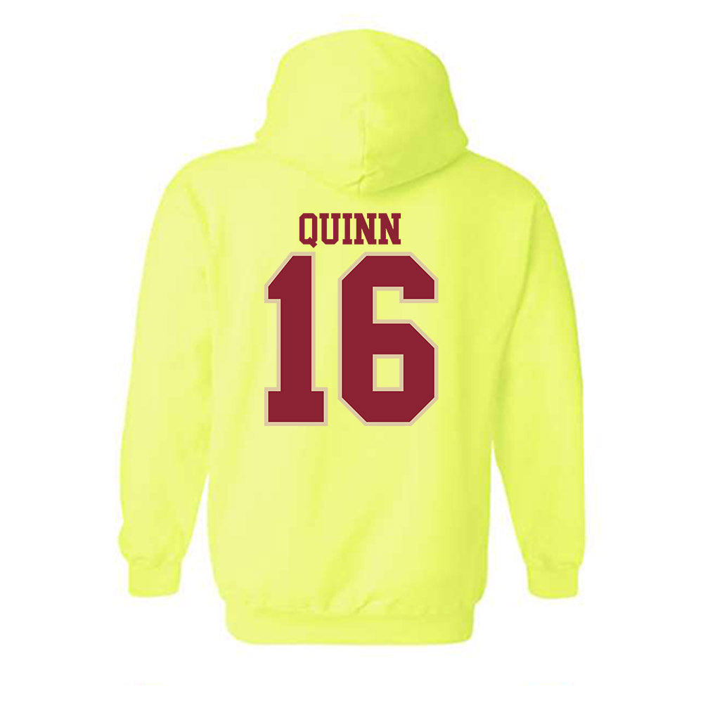 Boston College - NCAA Women's Lacrosse : Emma Claire Quinn - Classic Shersey Hooded Sweatshirt-1