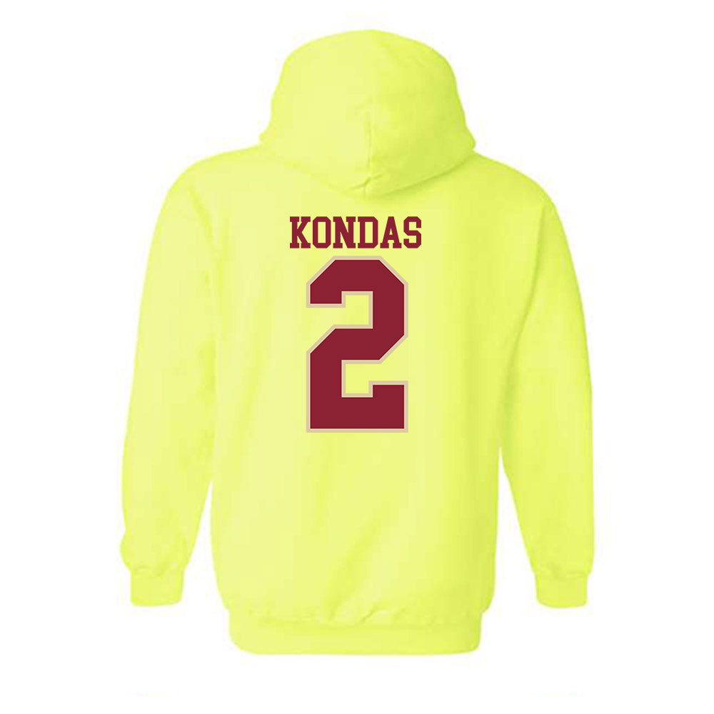 Boston College - NCAA Women's Lacrosse : Lily Kondas - Classic Shersey Hooded Sweatshirt-1