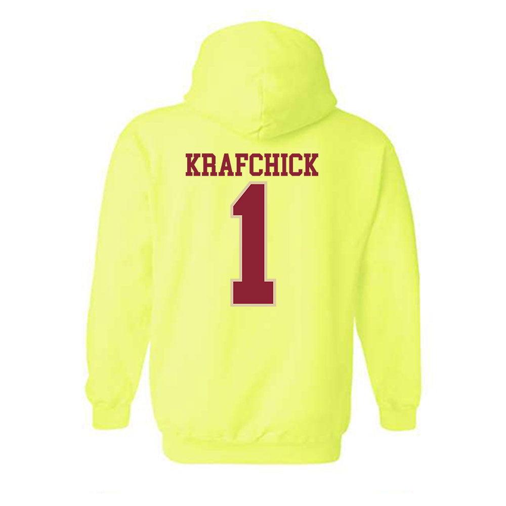 Boston College - NCAA Women's Lacrosse : Jordyn Krafchick - Classic Shersey Hooded Sweatshirt-1