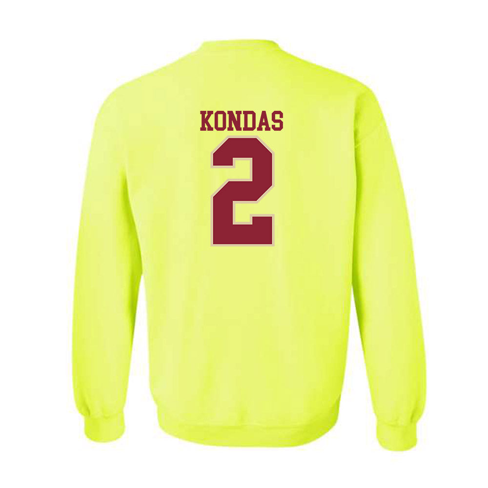 Boston College - NCAA Women's Lacrosse : Lily Kondas - Classic Shersey Crewneck Sweatshirt-1
