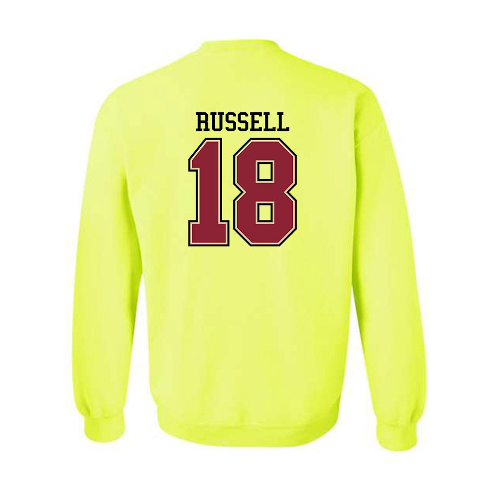 Boston College - NCAA Women's Lacrosse : Devon Russell - Classic Shersey Crewneck Sweatshirt-1