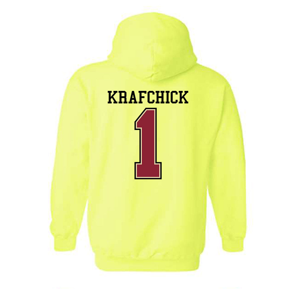 Boston College - NCAA Women's Lacrosse : Jordyn Krafchick - Classic Shersey Hooded Sweatshirt-1