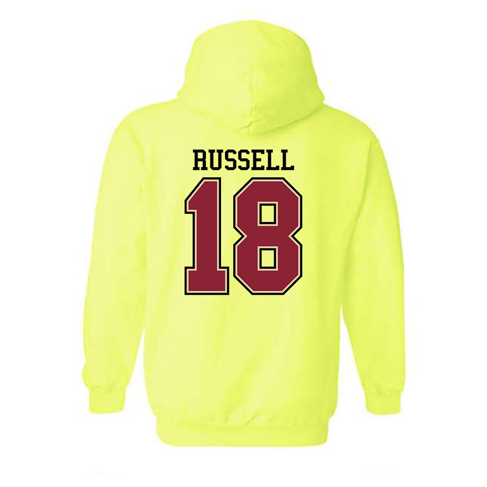 Boston College - NCAA Women's Lacrosse : Devon Russell - Classic Shersey Hooded Sweatshirt-1