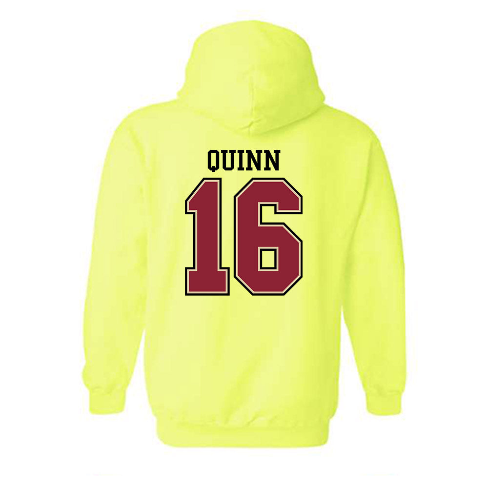 Boston College - NCAA Women's Lacrosse : Emma Claire Quinn - Classic Shersey Hooded Sweatshirt-1