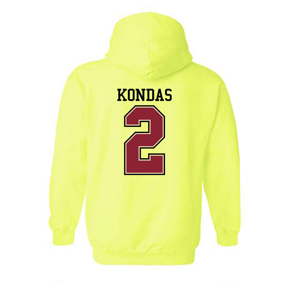 Boston College - NCAA Women's Lacrosse : Lily Kondas - Classic Shersey Hooded Sweatshirt-1
