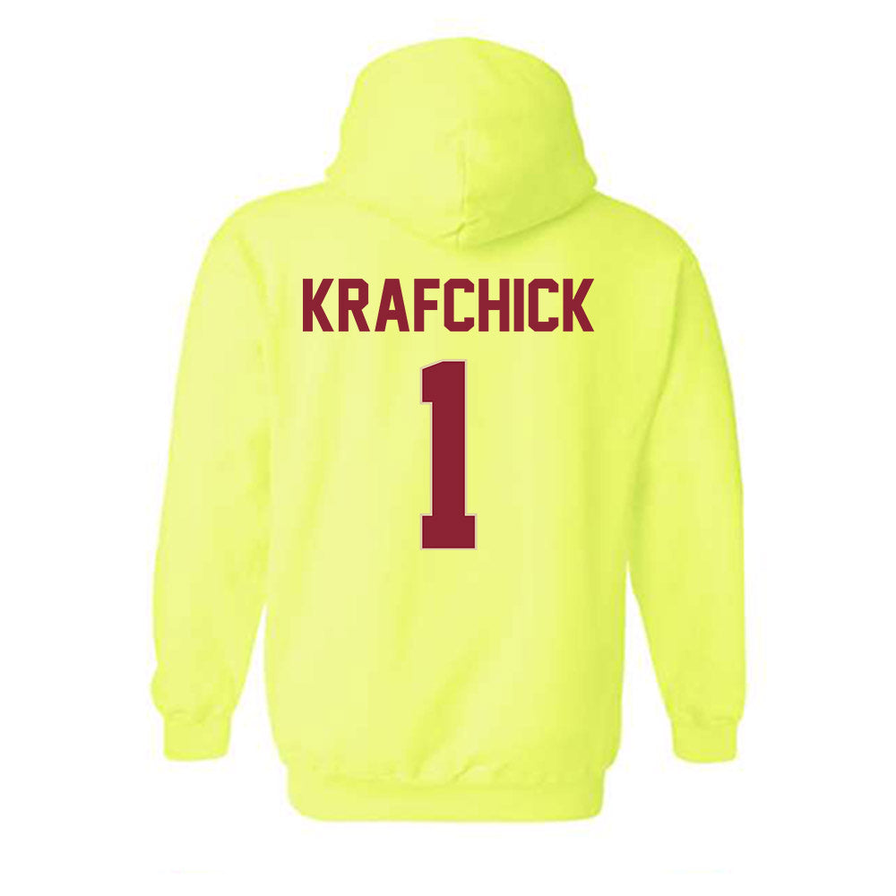 Boston College - NCAA Women's Lacrosse : Jordyn Krafchick - Classic Shersey Hooded Sweatshirt-1