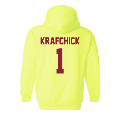 Boston College - NCAA Women's Lacrosse : Jordyn Krafchick - Classic Shersey Hooded Sweatshirt-1