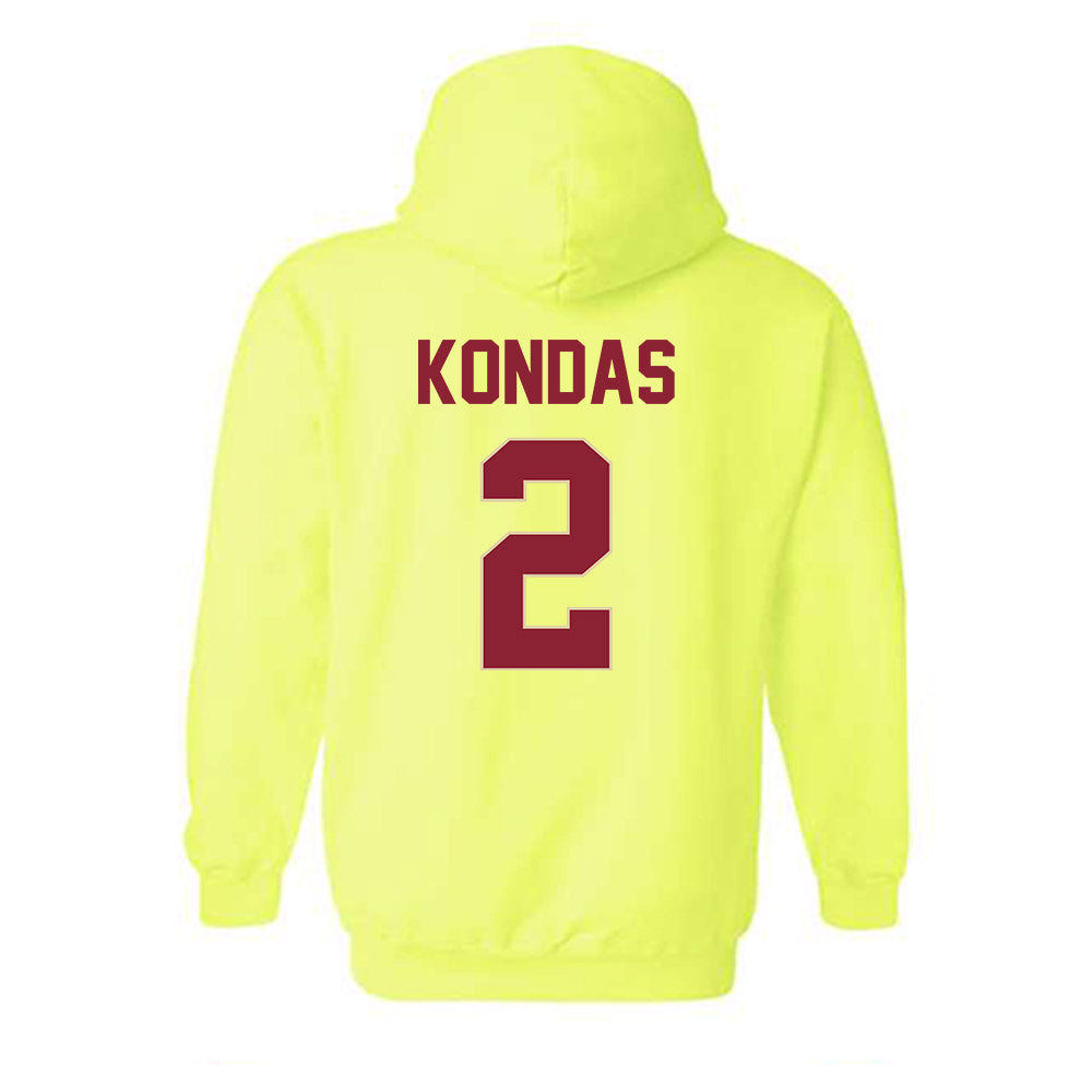 Boston College - NCAA Women's Lacrosse : Lily Kondas - Classic Shersey Hooded Sweatshirt-1