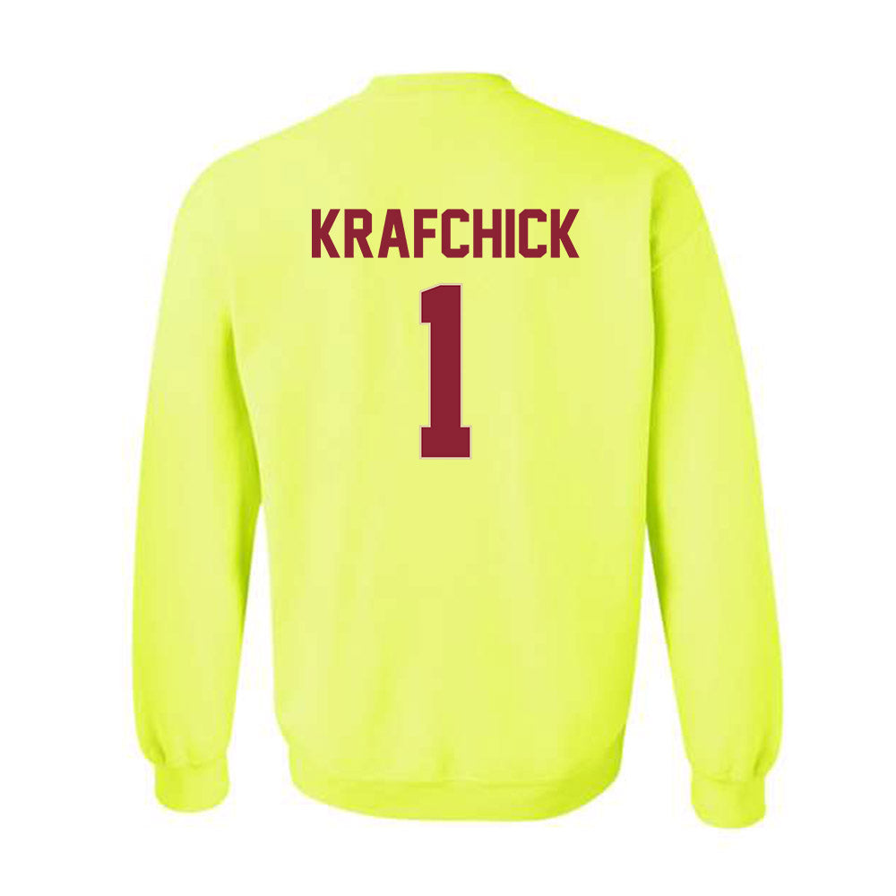 Boston College - NCAA Women's Lacrosse : Jordyn Krafchick - Classic Shersey Crewneck Sweatshirt-1