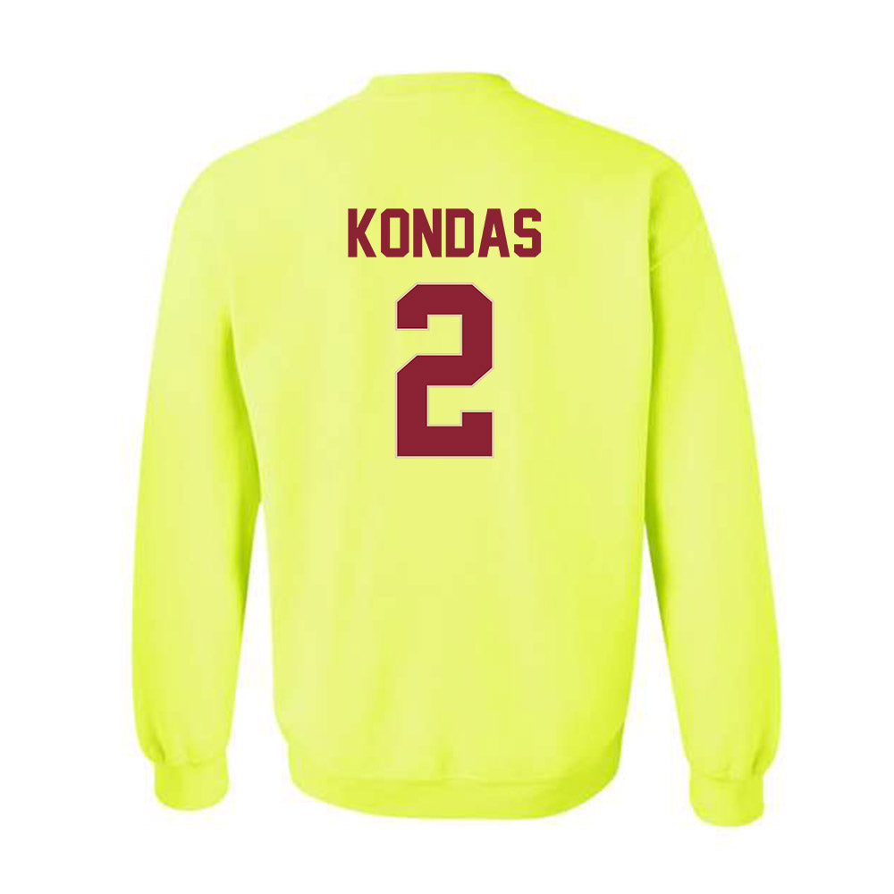 Boston College - NCAA Women's Lacrosse : Lily Kondas - Classic Shersey Crewneck Sweatshirt-1