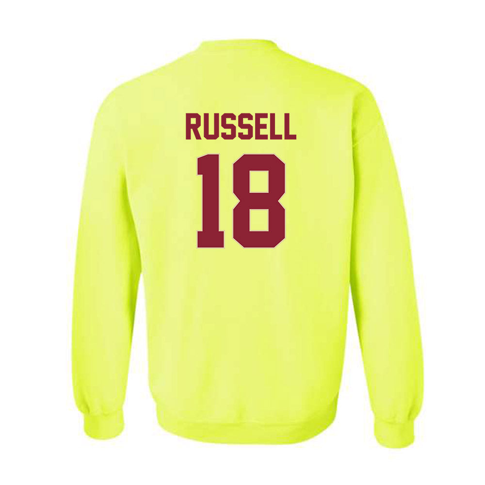 Boston College - NCAA Women's Lacrosse : Devon Russell - Classic Shersey Crewneck Sweatshirt-1