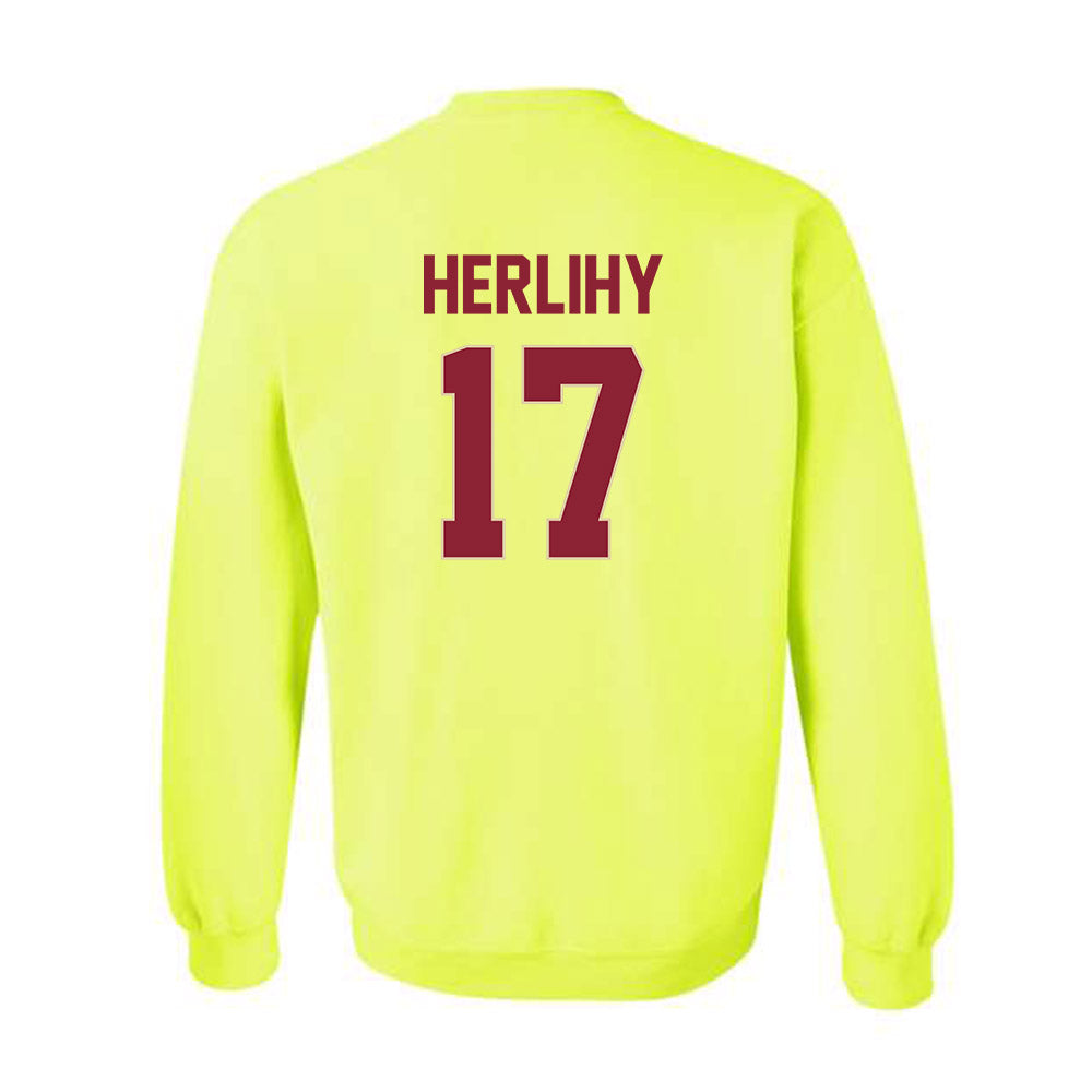 Boston College - NCAA Women's Lacrosse : Lauren Herlihy - Classic Shersey Crewneck Sweatshirt-1