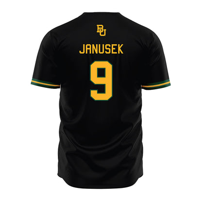 Baylor - NCAA Baseball : Brady Janusek - Black Jersey-1