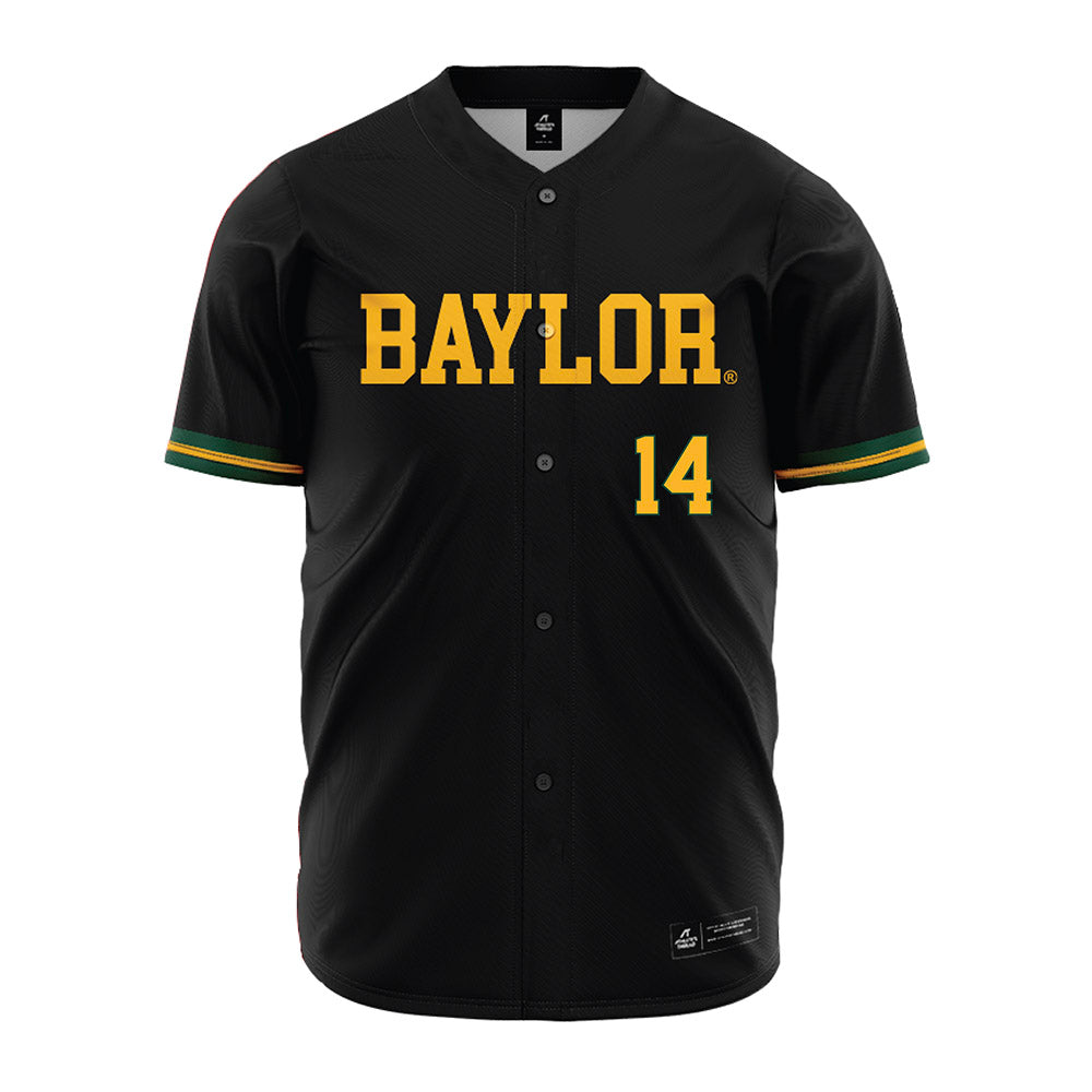 Baylor - NCAA Baseball : Cade Hansen - Black Jersey-0