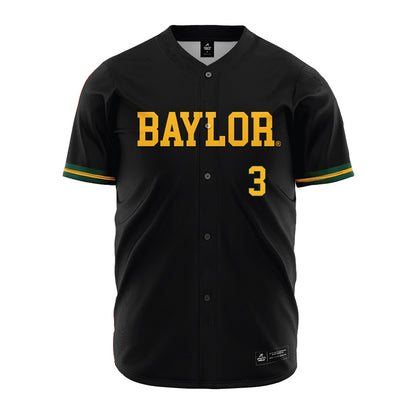 Baylor - NCAA Baseball : Cade Dodson - Black Jersey-0