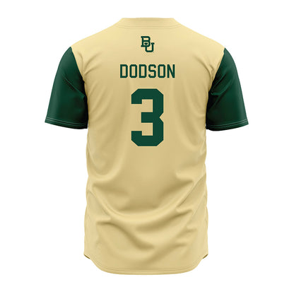 Baylor - NCAA Baseball : Cade Dodson - Cream Jersey-1