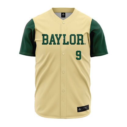 Baylor - NCAA Baseball : Brady Janusek - Cream Jersey-0