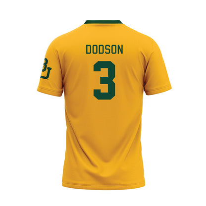 Baylor - NCAA Baseball : Cade Dodson - Gold Baseball Jersey-1
