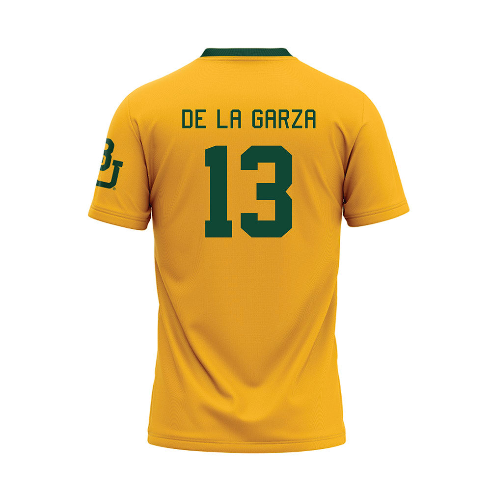 Baylor - NCAA Baseball : Robert De La Garza - Gold Baseball Jersey-1