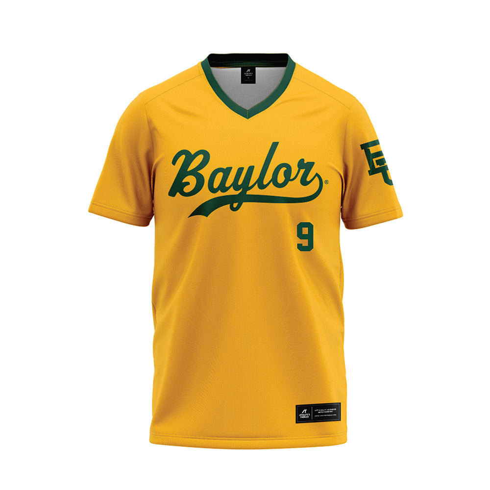 Baylor - NCAA Baseball : Brady Janusek - Gold Baseball Jersey-0