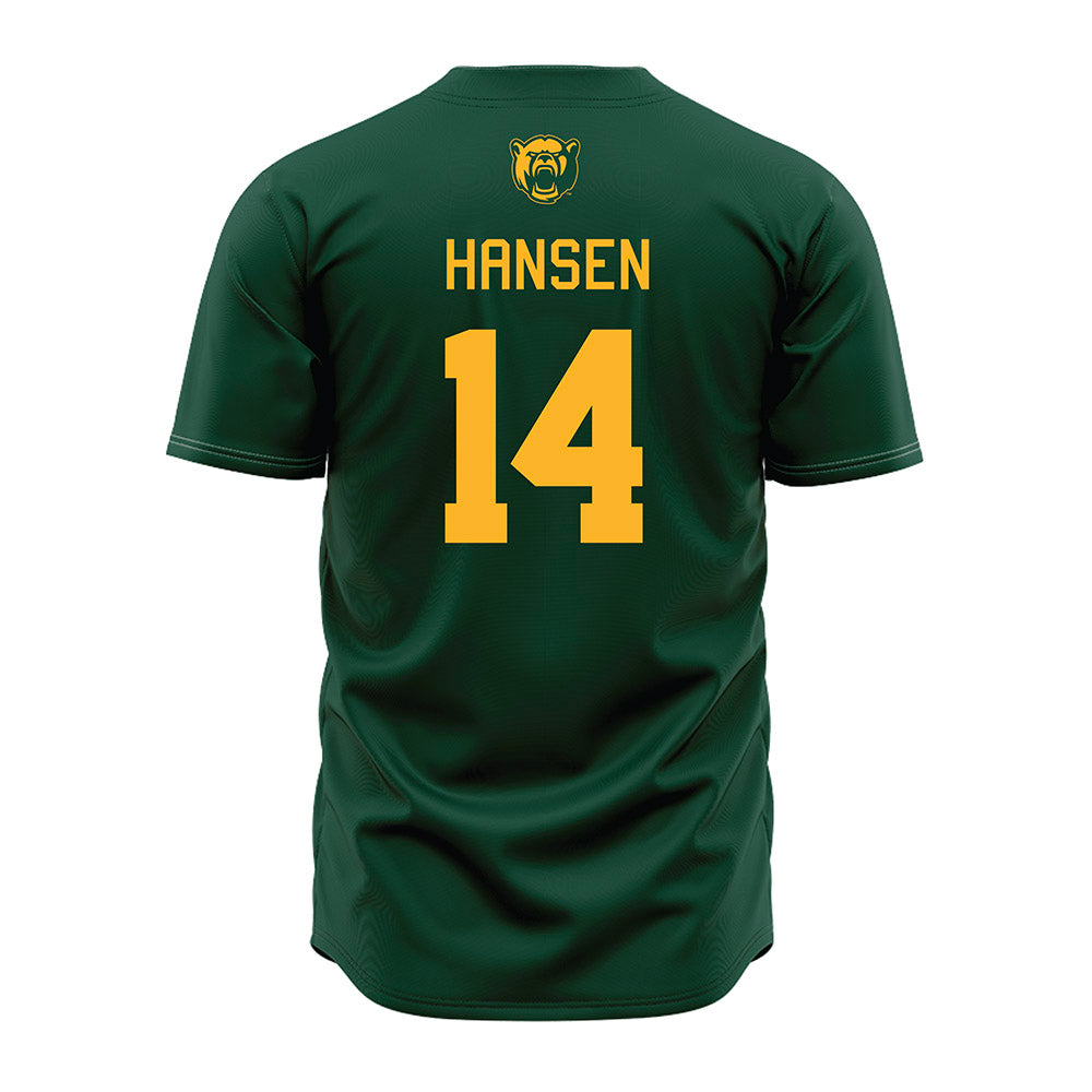 Baylor - NCAA Baseball : Cade Hansen - Green Jersey-1