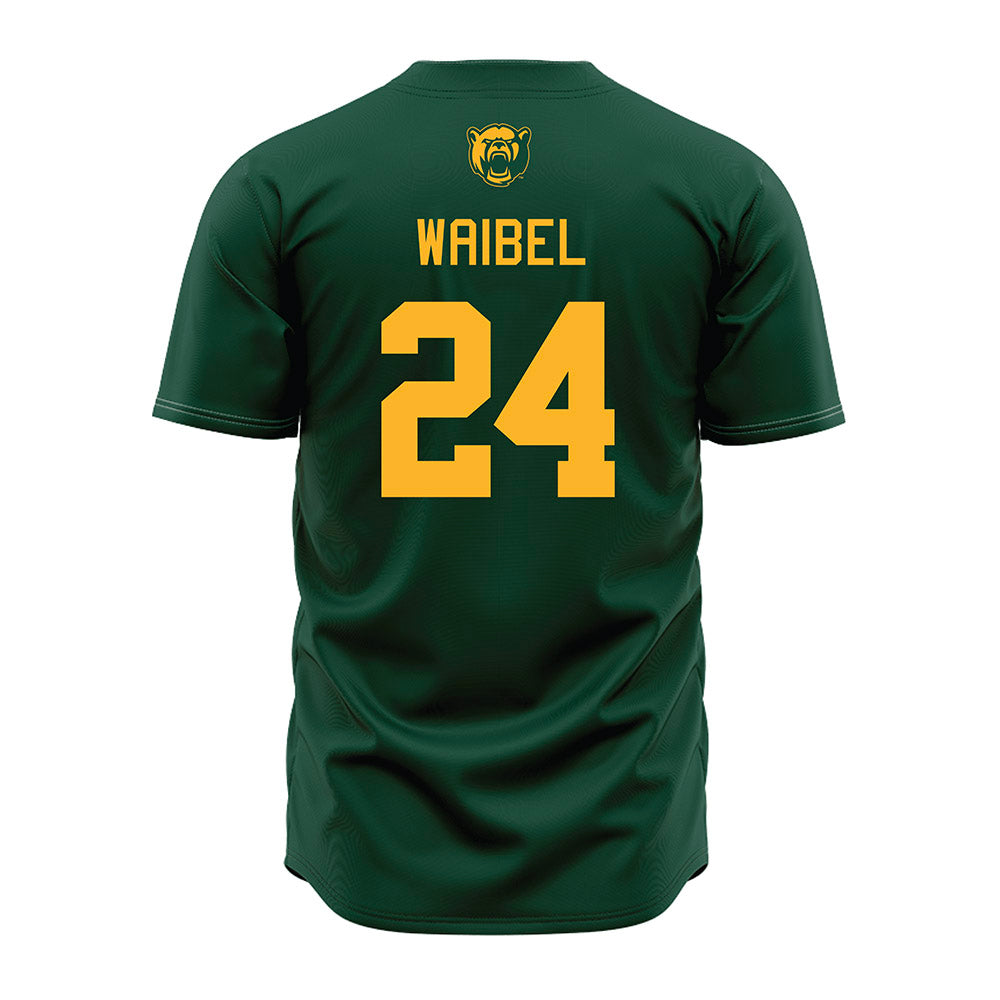 Baylor - NCAA Baseball : Cade Waibel - Green Jersey-1