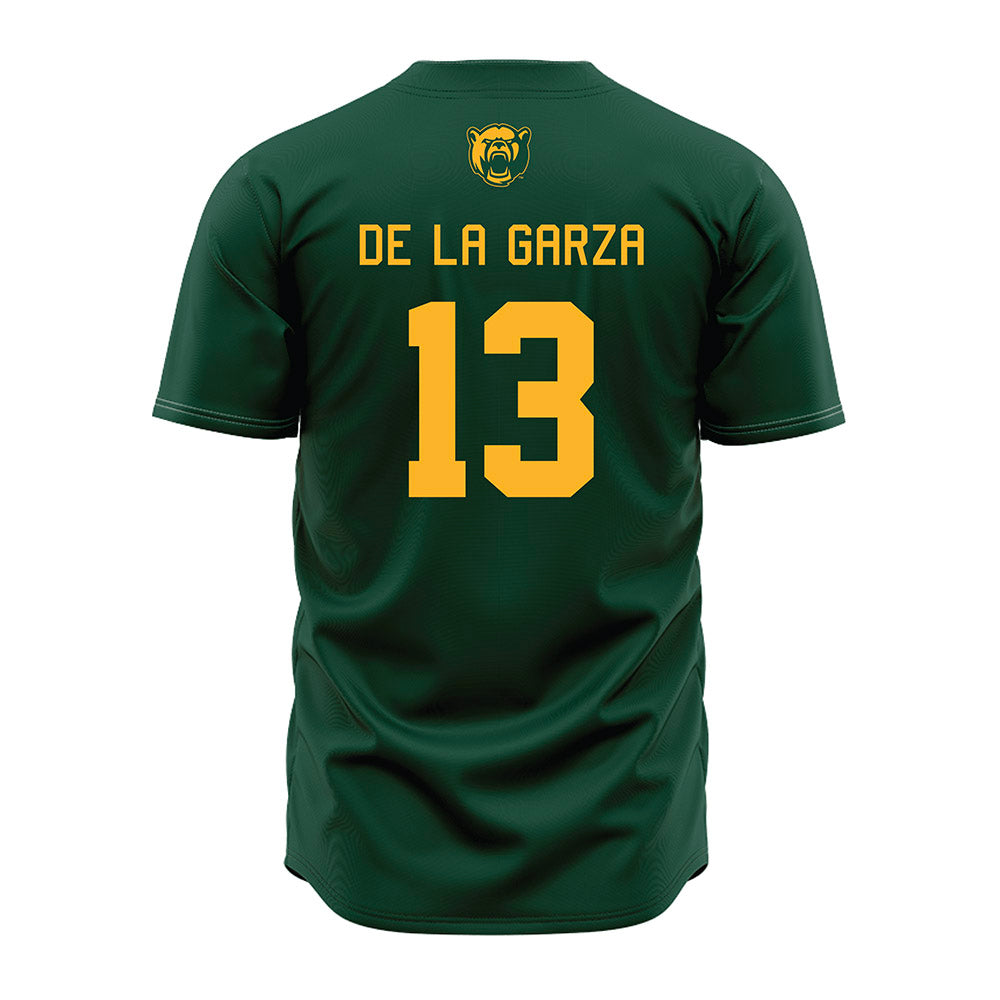Baylor - NCAA Baseball : Robert De La Garza - Green Jersey-1