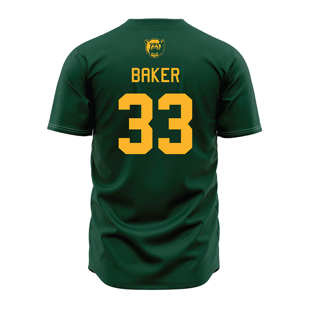 Baylor - NCAA Baseball : Cayden Baker - Green Jersey-1