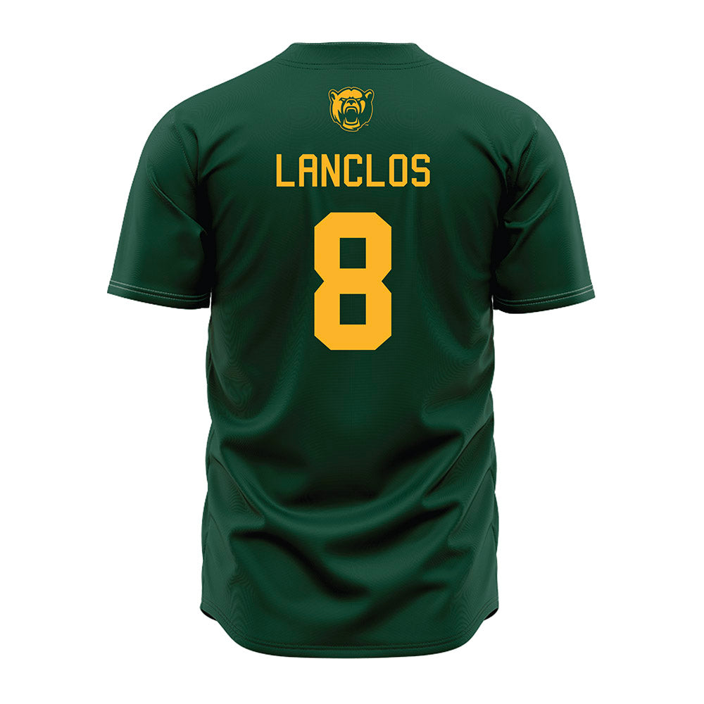 Baylor - NCAA Baseball : Cole Lanclos - Green Jersey-1
