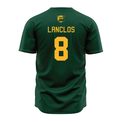 Baylor - NCAA Baseball : Cole Lanclos - Green Jersey-1