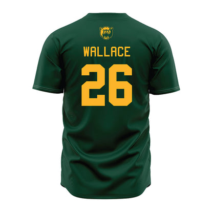 Baylor - NCAA Baseball : Zack Wallace - Green Jersey-1