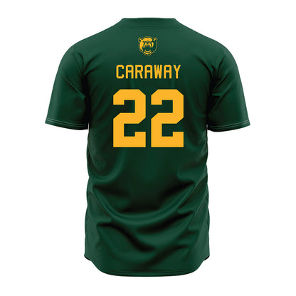 Baylor - NCAA Baseball : Bo Caraway - Green Jersey-1