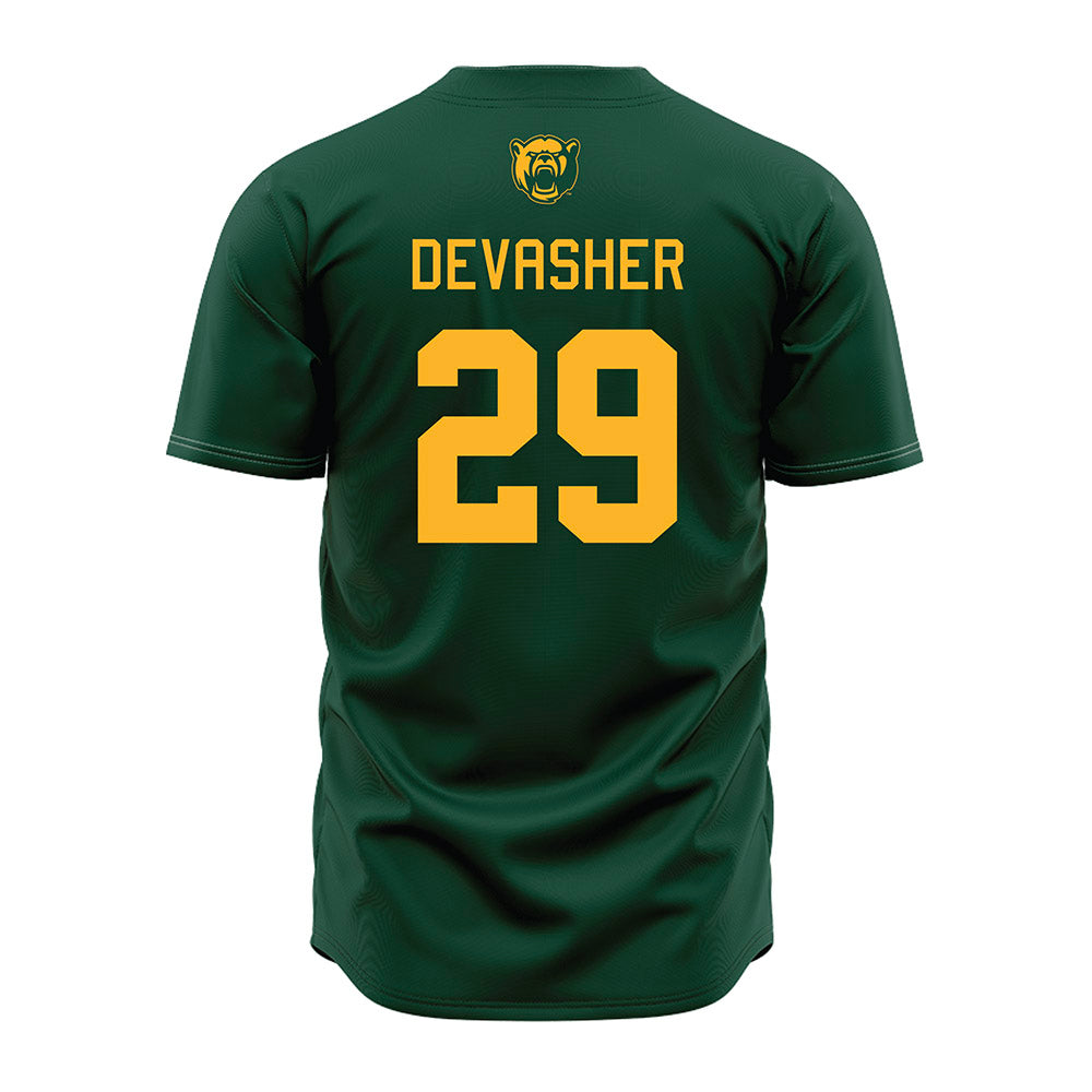 Baylor - NCAA Baseball : Luke DeVasher - Green Jersey-1