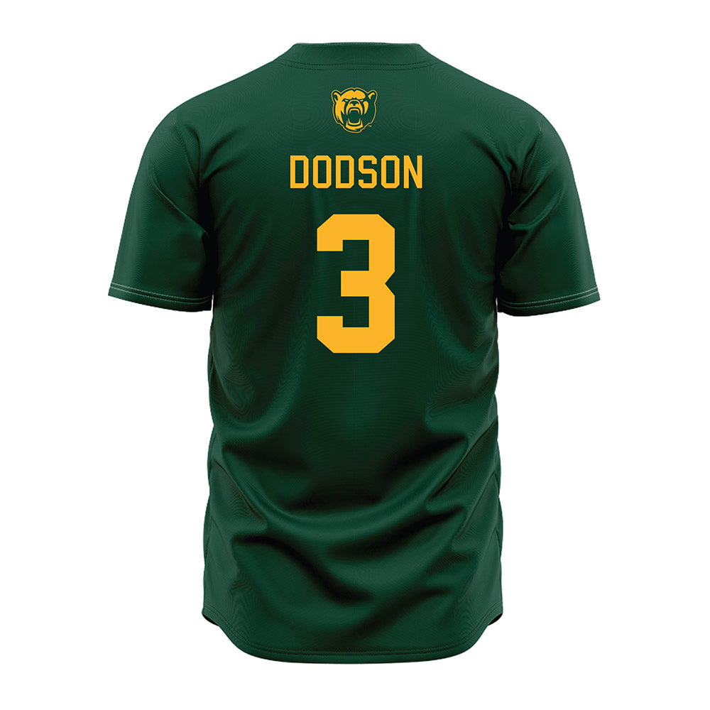 Baylor - NCAA Baseball : Cade Dodson - Green Jersey-1