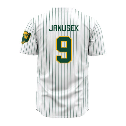 Baylor - NCAA Baseball : Brady Janusek - Pinstripe Jersey-1