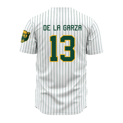 Baylor - NCAA Baseball : Robert De La Garza - Pinstripe Jersey-1