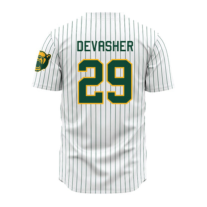 Baylor - NCAA Baseball : Luke DeVasher - Pinstripe Jersey-1