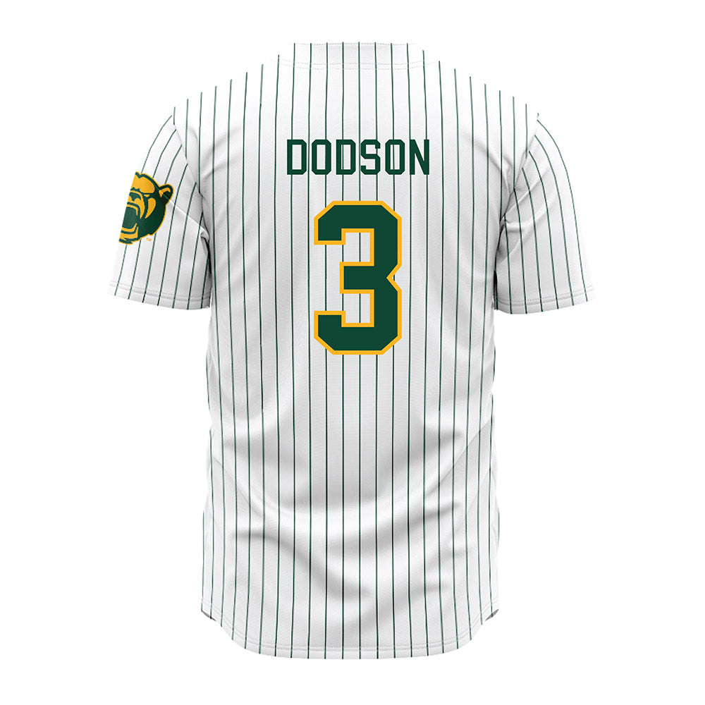 Baylor - NCAA Baseball : Cade Dodson - Pinstripe Jersey-1