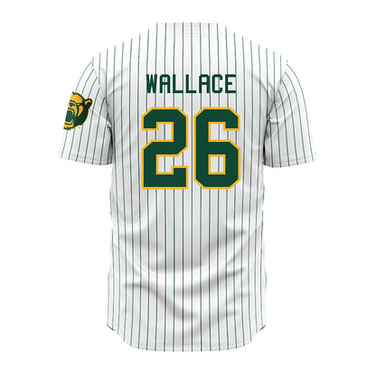 Baylor - NCAA Baseball : Zack Wallace - Pinstripe Jersey-1