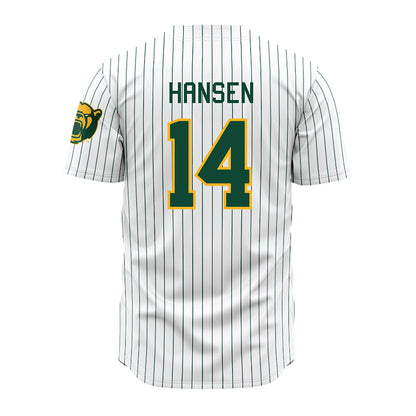 Baylor - NCAA Baseball : Cade Hansen - Pinstripe Jersey-1