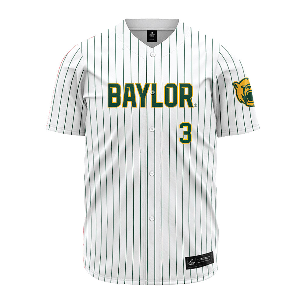 Baylor - NCAA Baseball : Cade Dodson - Pinstripe Jersey-0