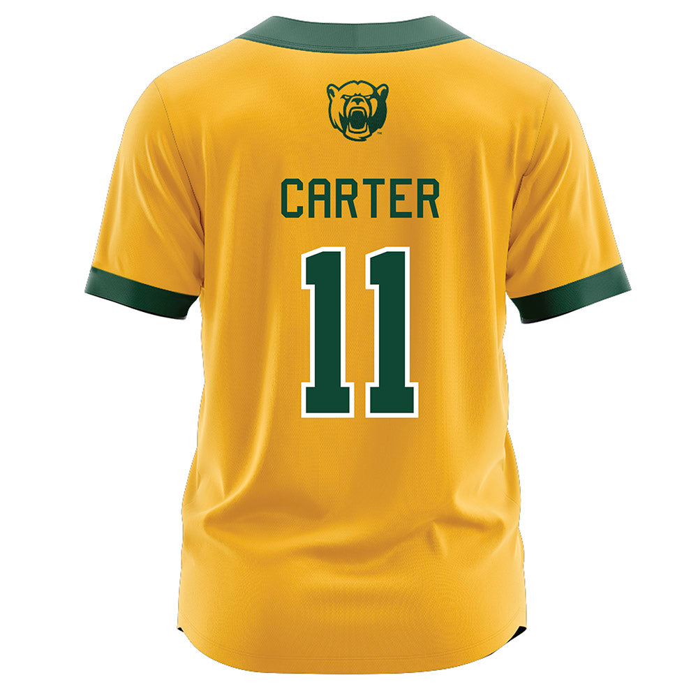 Baylor - NCAA Softball : Brooklyn Carter - Gold Jersey-1