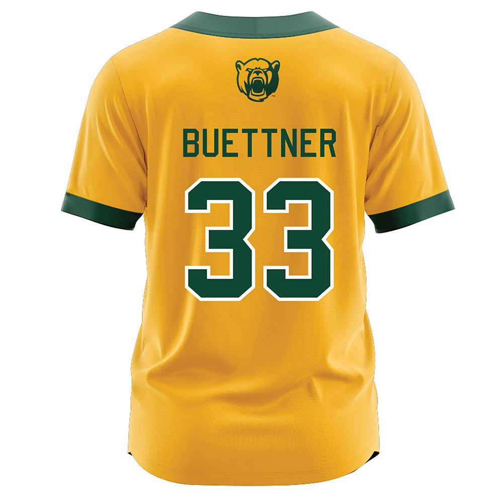 Baylor - NCAA Softball : Olivia Buettner - Gold Jersey-1