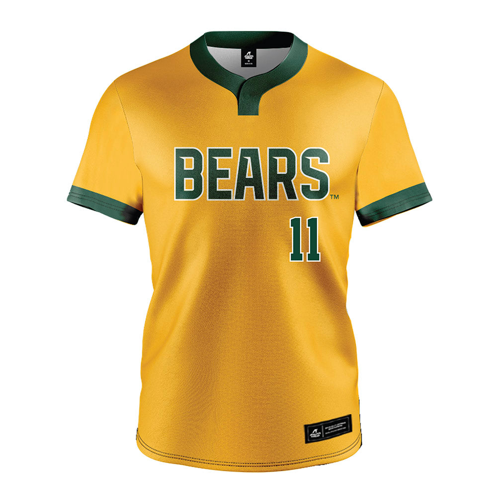 Baylor - NCAA Softball : Brooklyn Carter - Gold Jersey-0