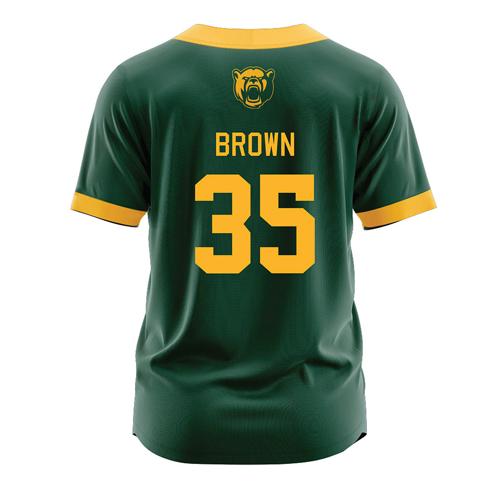 Baylor - NCAA Softball : Ella Brown - Green Jersey-1