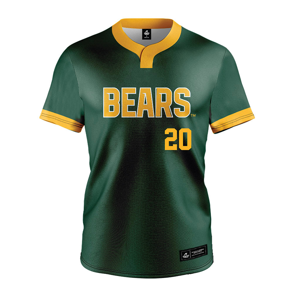 Baylor - NCAA Softball : Gianna Gusman - Green Jersey-0