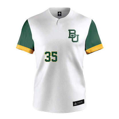 Baylor - NCAA Softball : Ella Brown - White Jersey-0